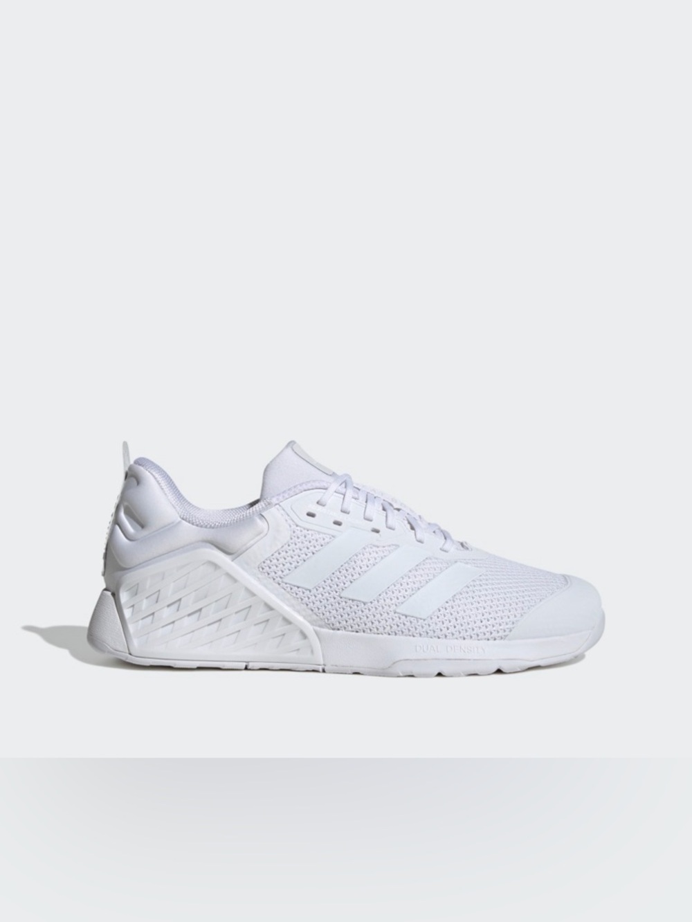 Adidas White Mesh Athletic Sneakers